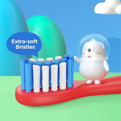 Elektrische Kinderzahnbürste Bitvae BVK7S, Blau Rot