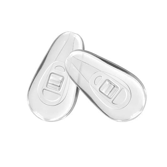 Coussinets en silicone pour lunettes Techsuit NPT1, lot de 2 pièces, transparents