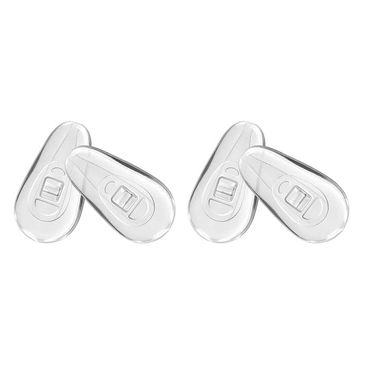 Coussinets en silicone pour lunettes Techsuit NPT1, lot de 2 pièces, transparents