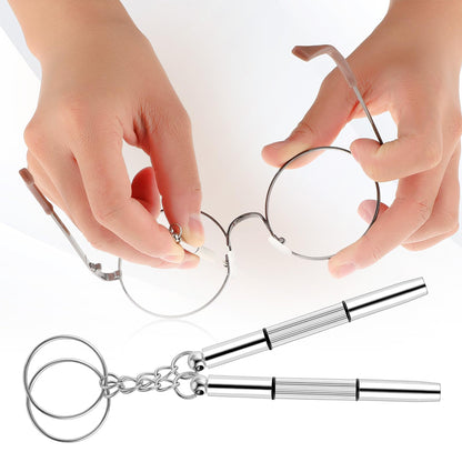 Silikon-Nasenpolster für Brillen und Techsuit ST1 Schraubendreher, Set 4 Stück, Transparent