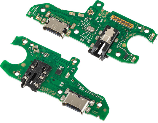 Carte avec connecteur audio - charge - microphone Honor X7