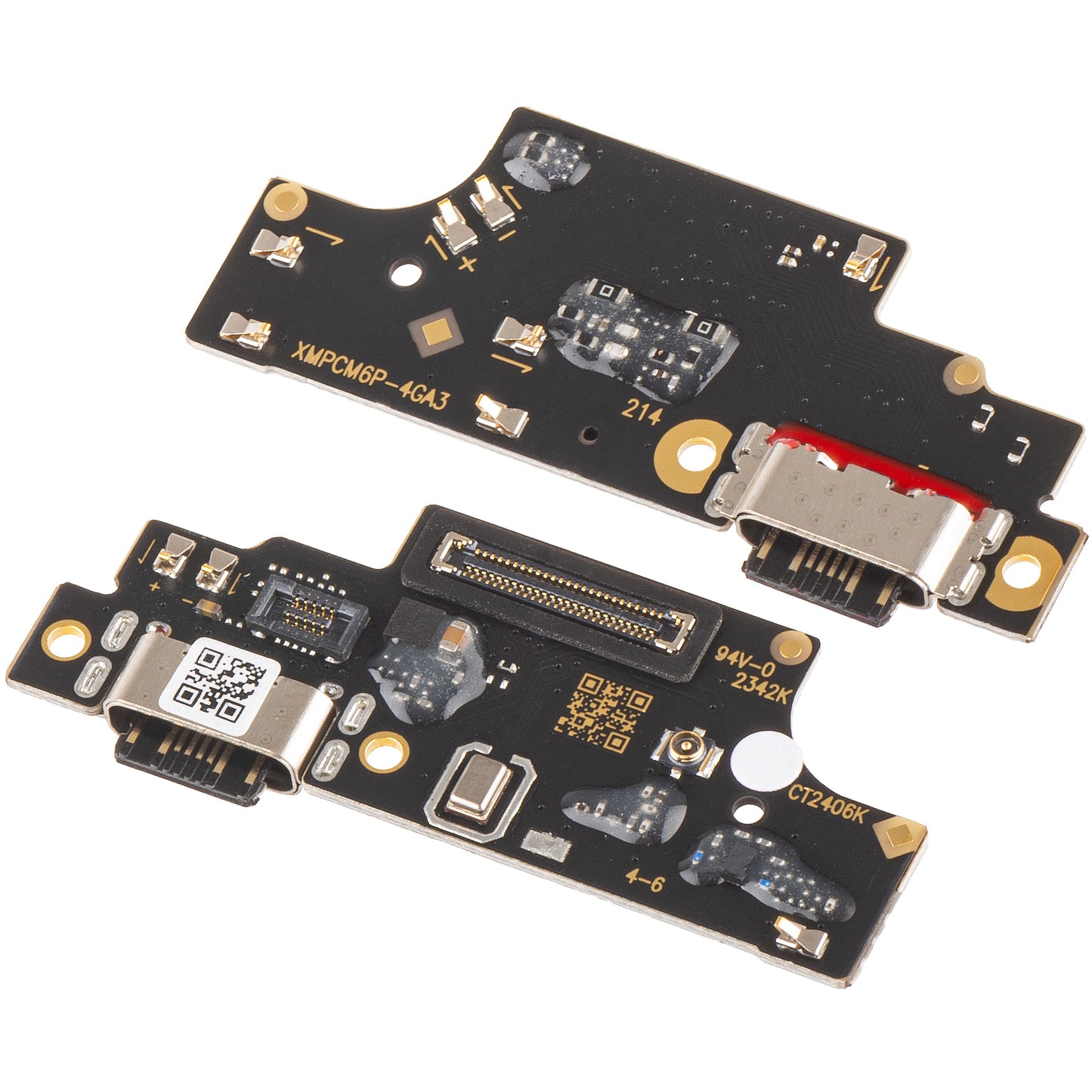 Carte avec Connecteur de Charge - Microphone Xiaomi Redmi Note 13 Pro 4G