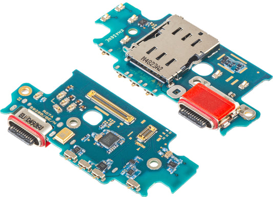 Carte avec Connecteur de Charge - Microphone - Module Lecteur SIM Samsung Galaxy S24+ S926, Service Pack GH96-16542A