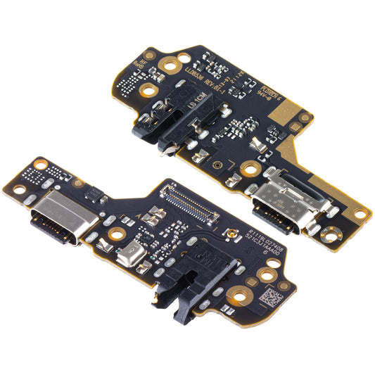 Ladeanschluss - Audio - Mikrofon Platine Xiaomi Redmi Note 8 2021, Service Pack 560001C3J100
