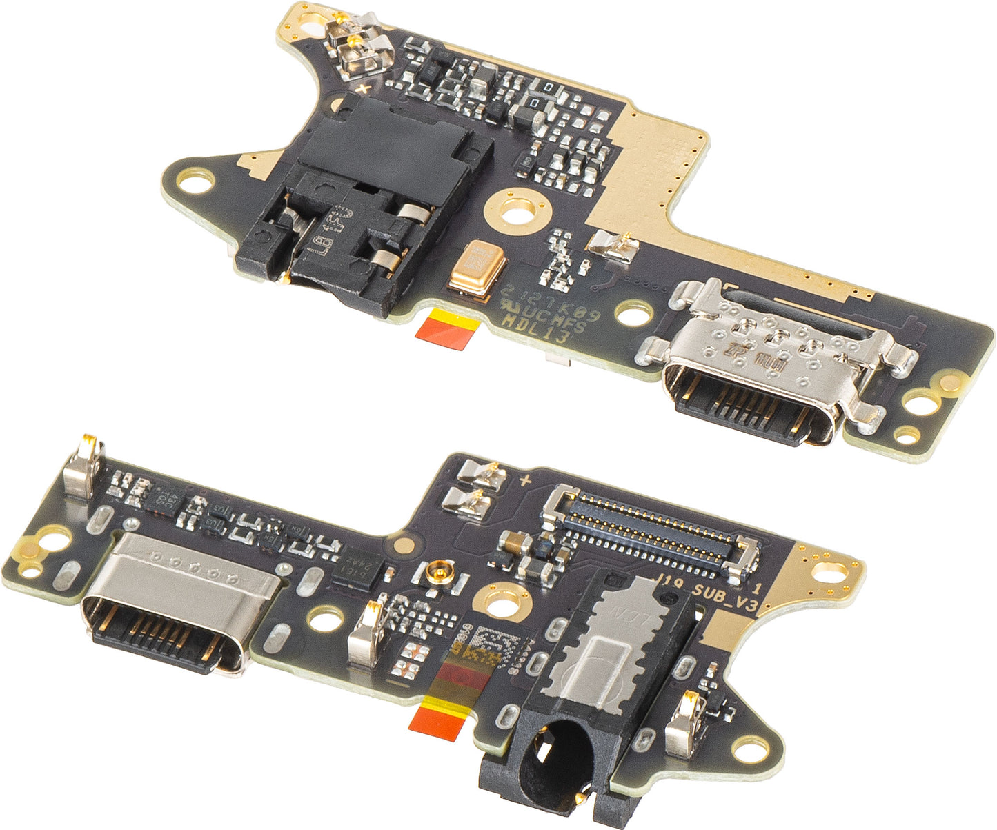 Carte avec Connecteur de Charge - Audio - Microphone Xiaomi Redmi 9, Service Pack 5600010J1900