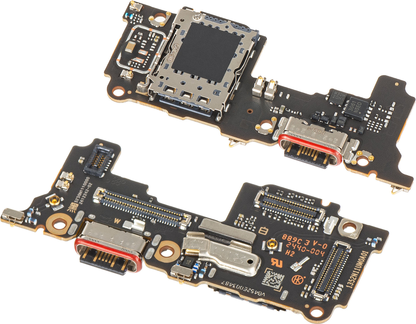 Ladeanschlussplatine - Mikrofon - SIM-Kartenleser Modul Xiaomi Poco F6 Pro, Service Pack 5600170N1100