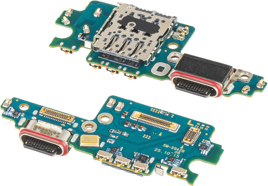 Carte avec Connecteur de Charge - Microphone - Module Lecteur SIM Samsung Galaxy S26 S942, Service Pack GH96-20820A
