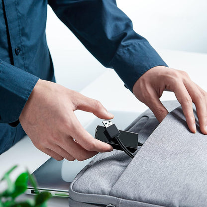 Carte réseau Techsuit AC19, RJ45, USB, Noire