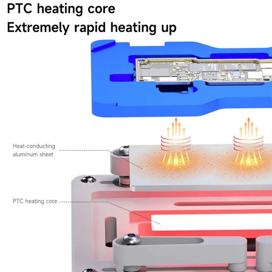 Mechanic PCB-Heizplatte für Apple iPhone X - 15 Serie
