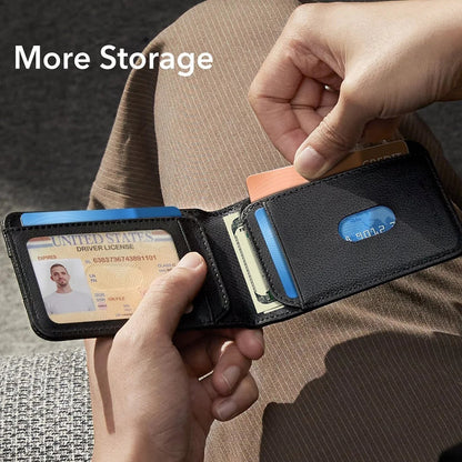 Portefeuille ESR Classic Geo avec fonction Find My et Protection RFID, Marron