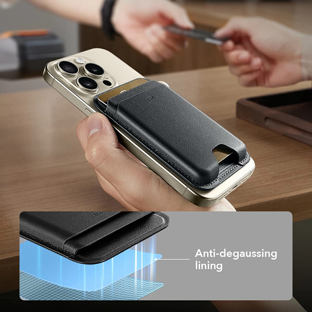 Magsafe Geldbörse, ESR, Boost, Schwarz