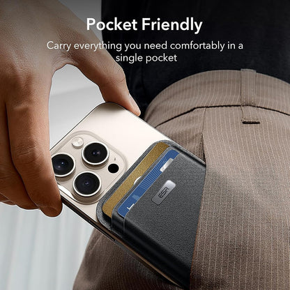 MagSafe Geldbörse, ESR, Classic Geo, Schwarz