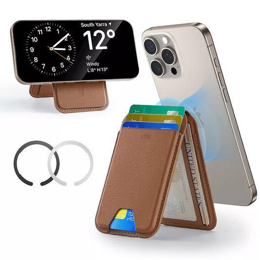 Portefeuille Magsafe, ESR, Classic, Marron