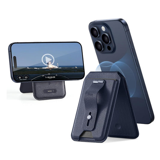 Portefeuille Magsafe, ESR, Findy my Wallet, Bleu marine