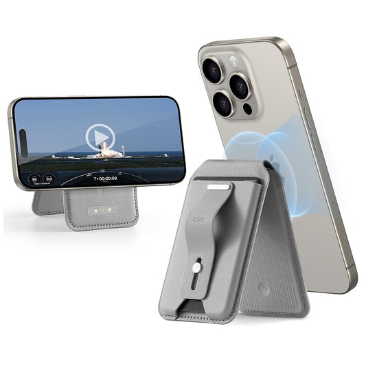 Portefeuille Magsafe, ESR, Findy my Wallet, Gris