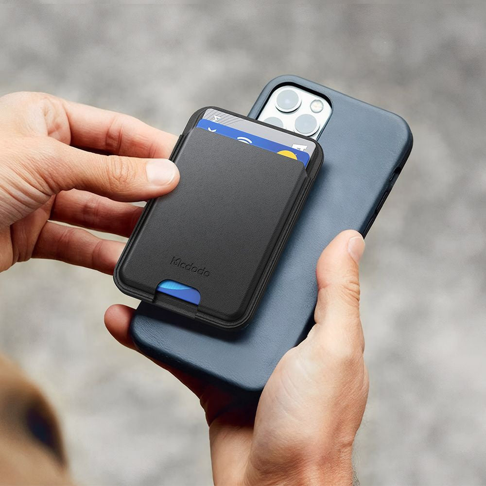 MagSafe Geldbörse, McDodo, WH-7920 Napa, Schwarz