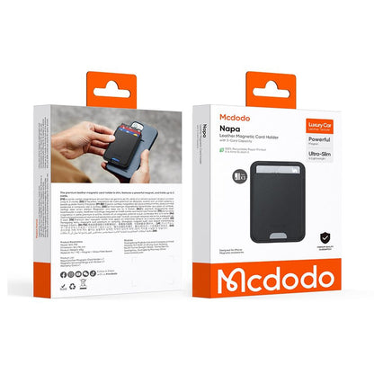 MagSafe Geldbörse, McDodo, WH-7920 Napa, Schwarz