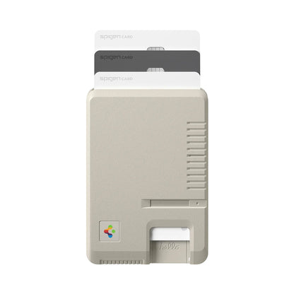 Portefeuille MagSafe, Spigen, Classic LS, Beige AFA10949