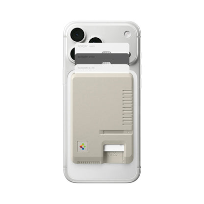 Portefeuille MagSafe, Spigen, Classic LS, Beige AFA10949