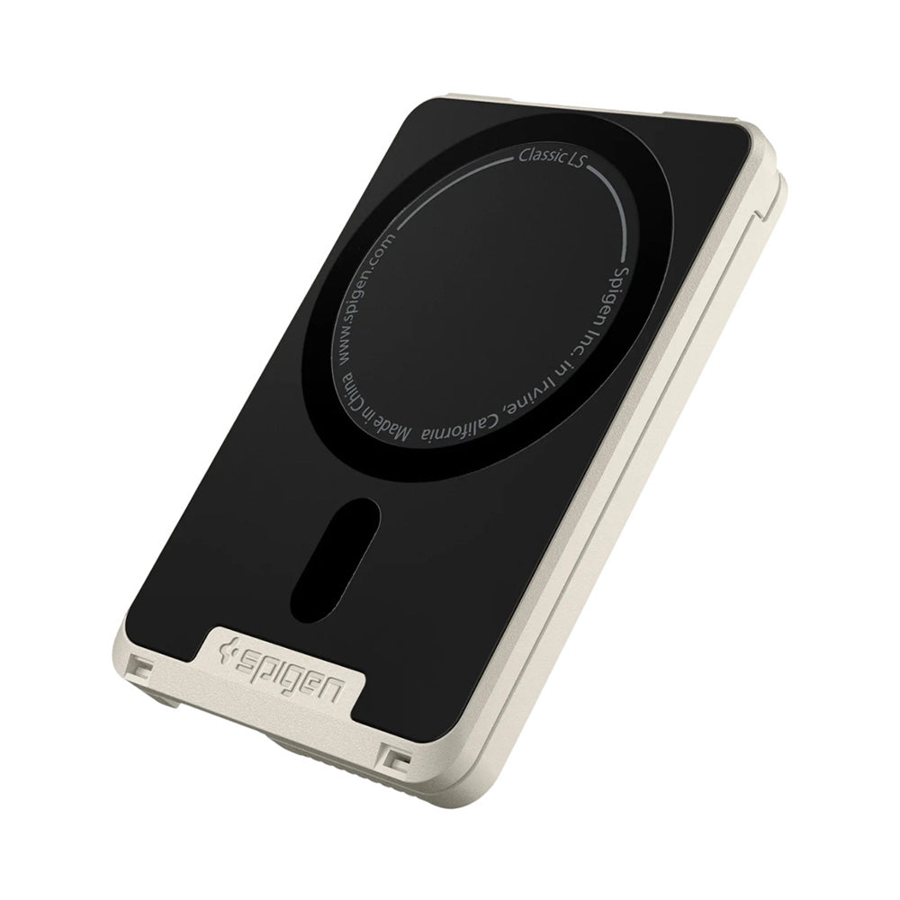 Portefeuille MagSafe, Spigen, Classic LS, Beige AFA10949
