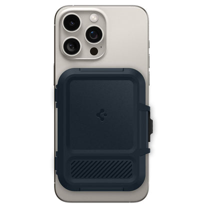 Magsafe Wallet, Spigen, Lock Fit, Black