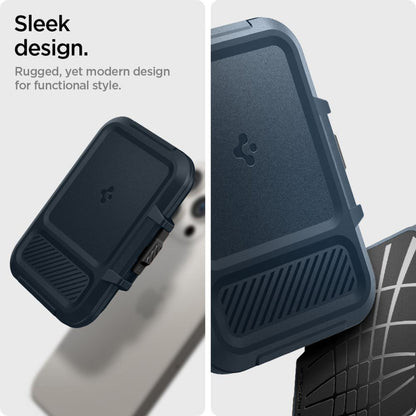 Magsafe Wallet, Spigen, Lock Fit, Black