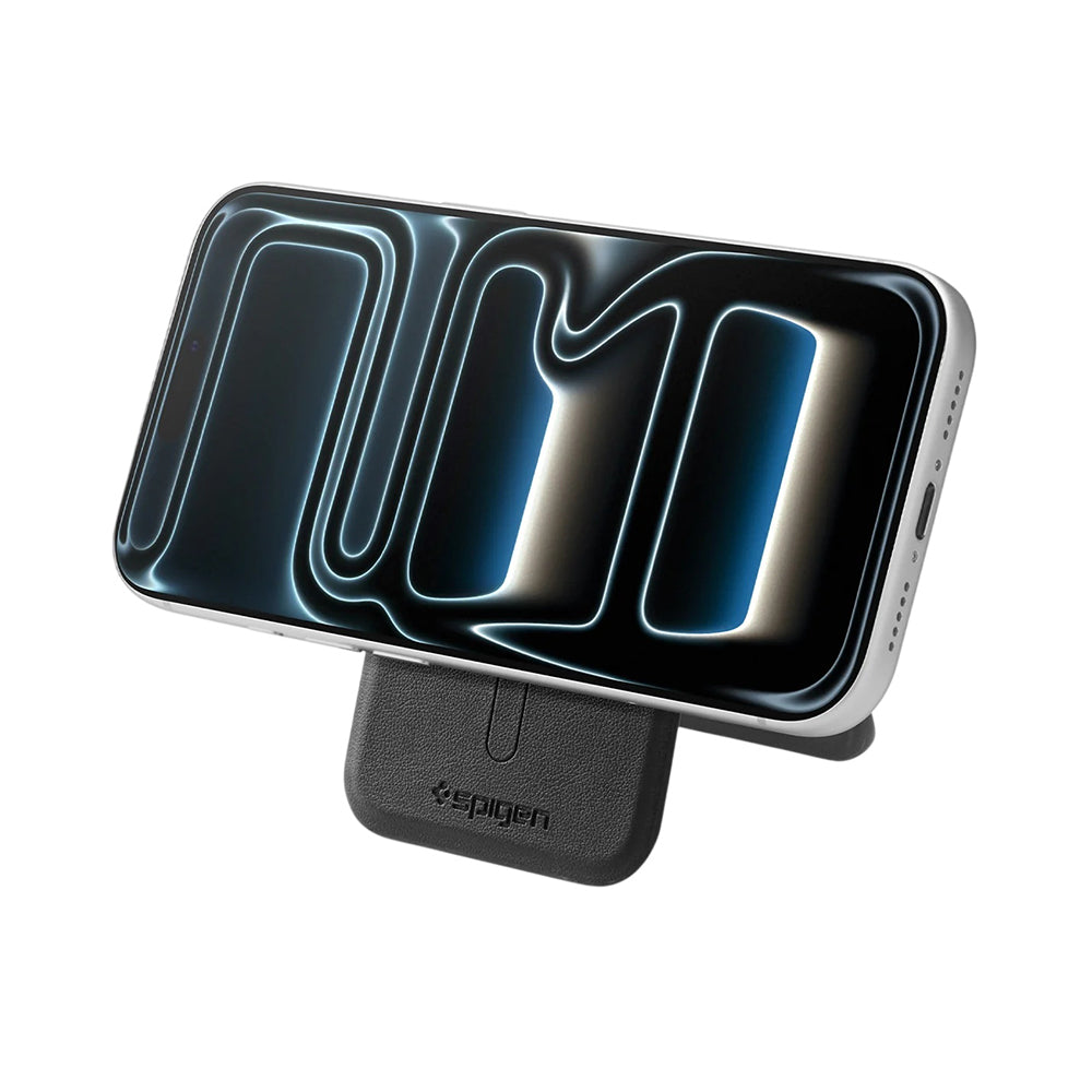 MagSafe Geldbörse, Spigen, Slim Fold Tripod S314-4, Schwarz AFA11591