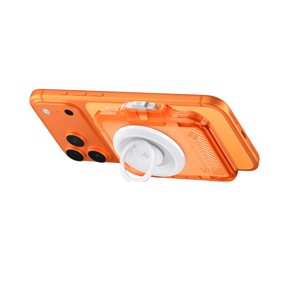 MagSafe Geldbörse, Spigen, TinTap MagFit+, Satin Orange AFA11381