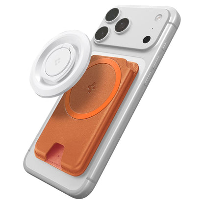 MagSafe-Geldbörse, Spigen, Valentinus MagFit+, Orange AFA11340