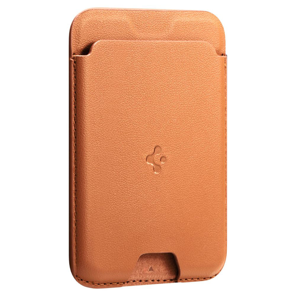 Portefeuille MagSafe, Spigen, Valentinus MagFit, Orange AFA11339