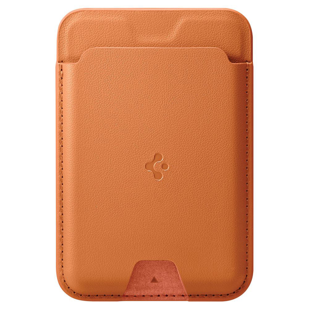 Portefeuille MagSafe, Spigen, Valentinus MagFit, Orange AFA11339
