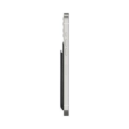 MagSafe Geldbörse, Spigen, Valentinus MagFit 2 Karten, Schwarz AMP02284