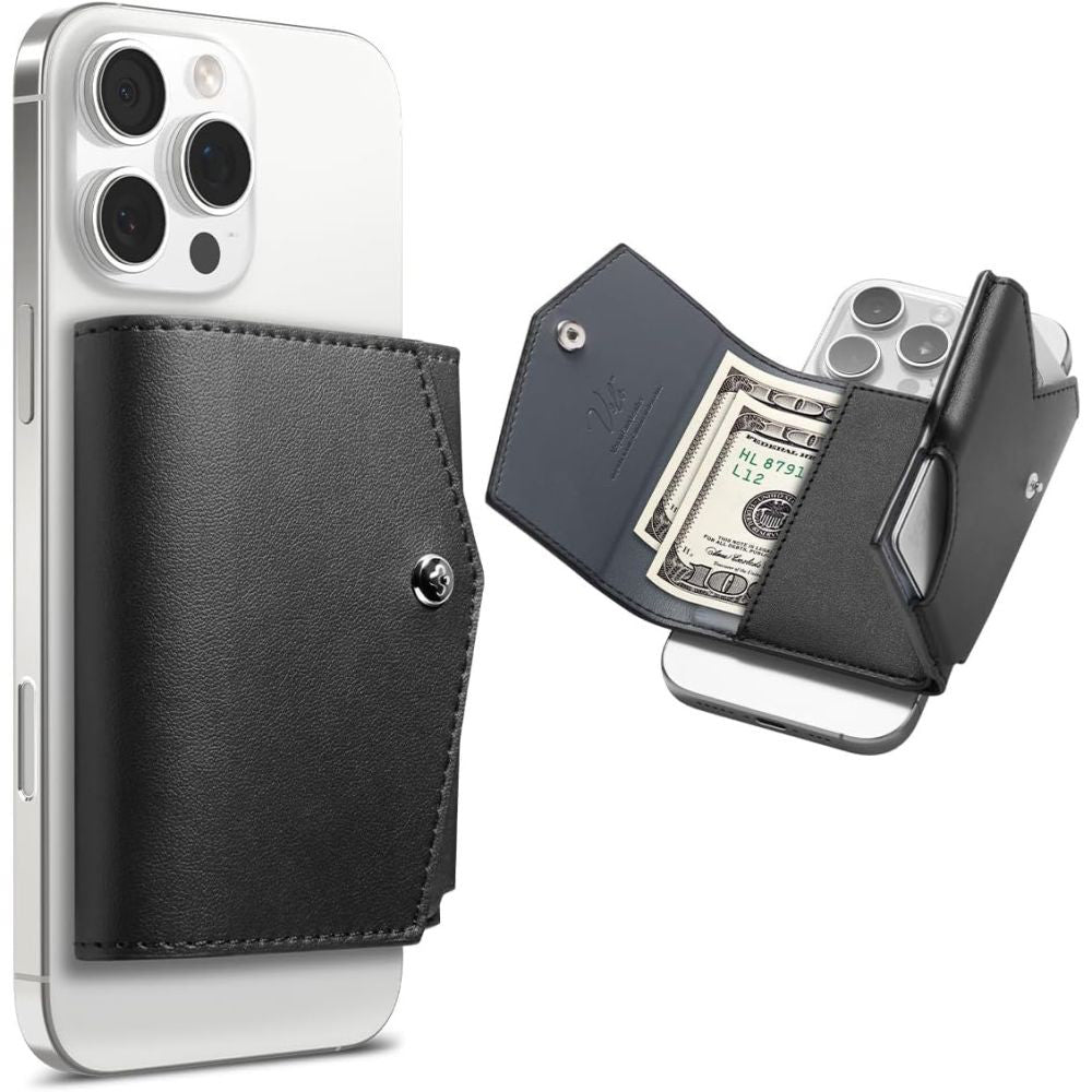 Portefeuille Magsafe, Spigen, Valentinus Pro, Noir