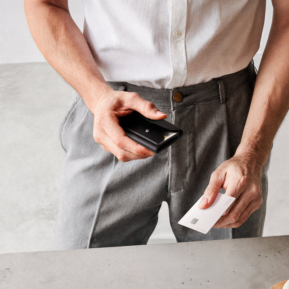 Portefeuille Magsafe, Spigen, Valentinus Pro, Noir