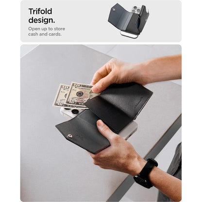 Portefeuille Magsafe, Spigen, Valentinus Pro, Noir