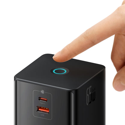 Rallonge Baseus PowerCombo US, 3 x Prises, Noir PSLR000101