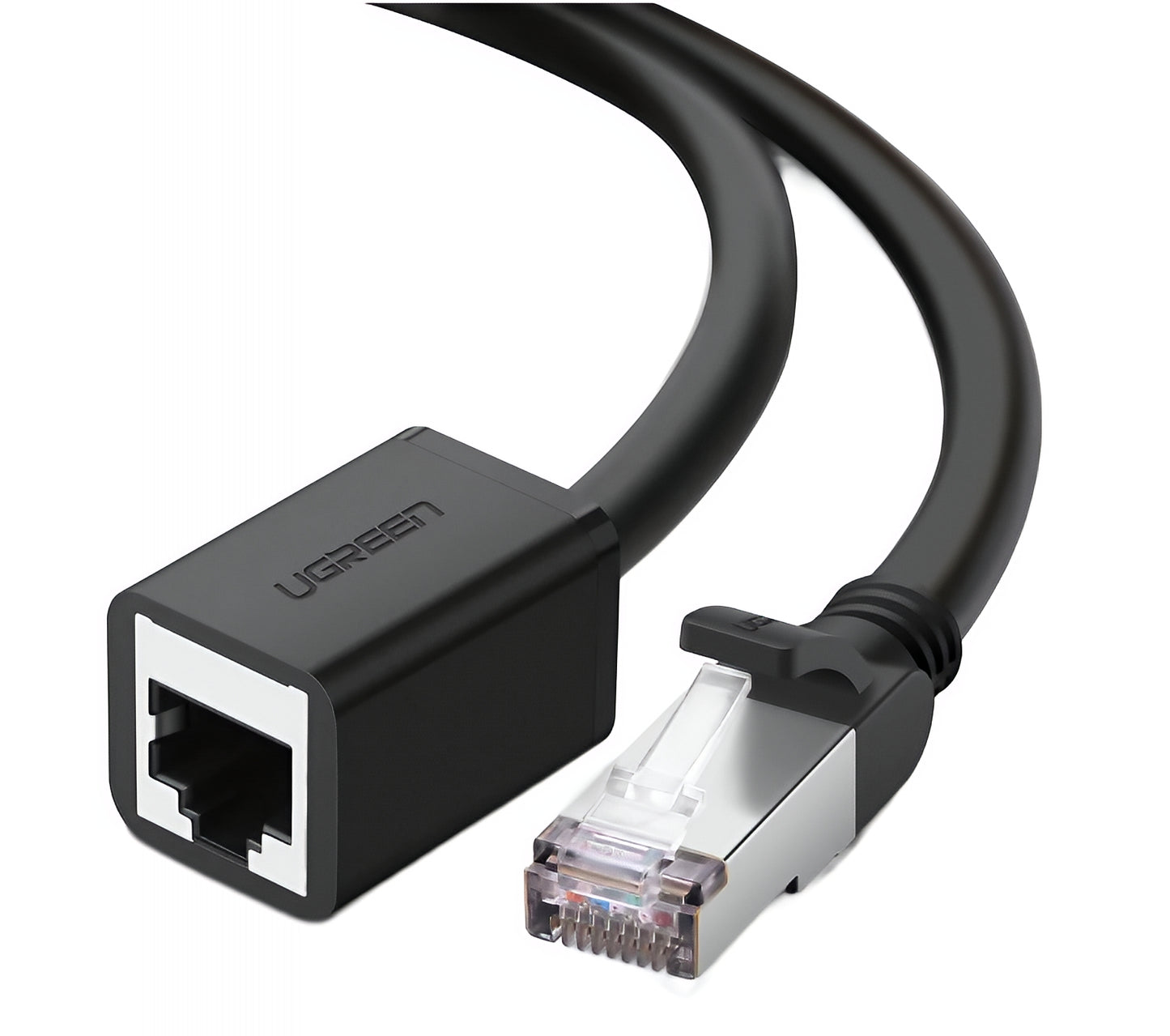 Rallonge Câble Réseau UGREEN NW112, RJ45 - RJ45, 2m, Noir