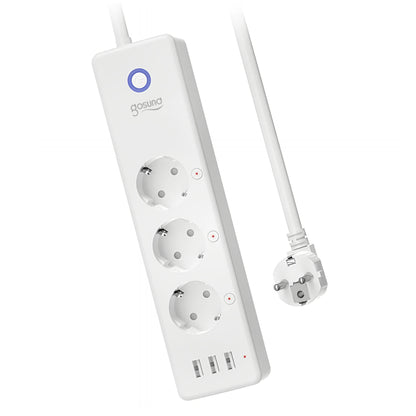 Multiprise Gosund P1 Plus, Wi-Fi, 3 x Schuko
