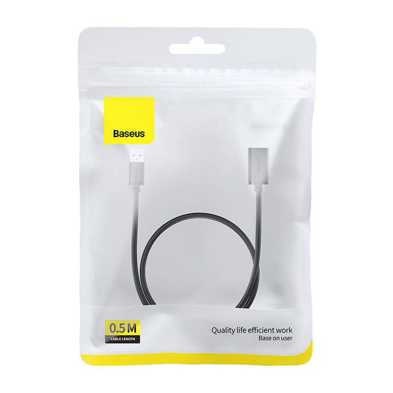 Rallonge USB 3.0 Baseus AirJoy Series, 0.5m, Noir B00631103111-01