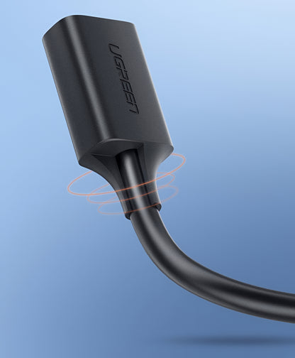 Rallonge USB 3.0 UGREEN US129, 2m, Noir