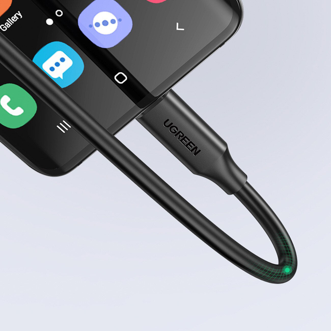 Rallonge USB-C UGREEN US353, 1m, Noir