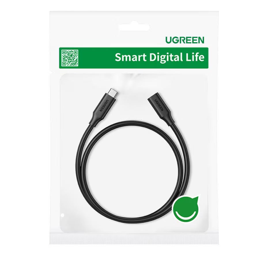 Rallonge USB-C UGREEN US353, 1m, Noir