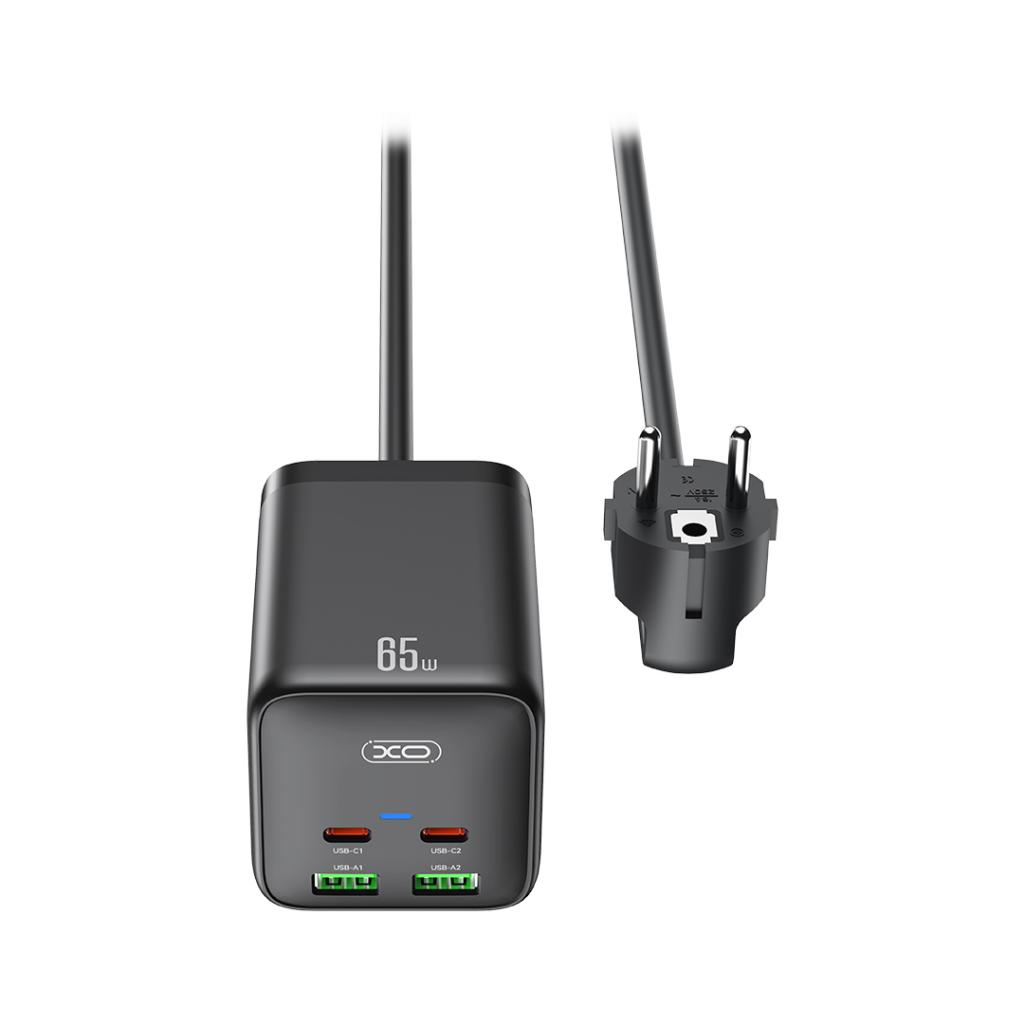 Rallonge XO Design WL24, 2 x Prise, Noir