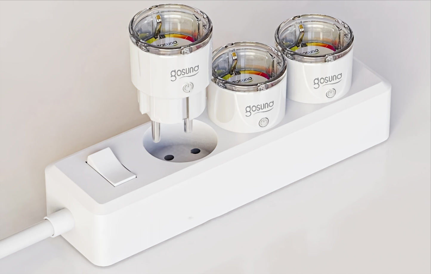 Gosund Smart EP2 Steckdose, Wi-Fi, 4er-Set