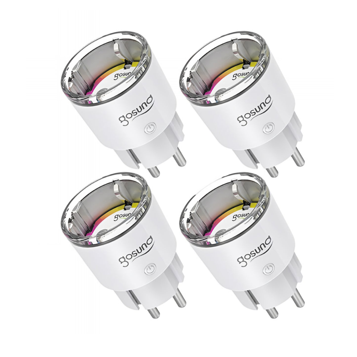 Gosund Smart EP2 Steckdose, Wi-Fi, 4er-Set