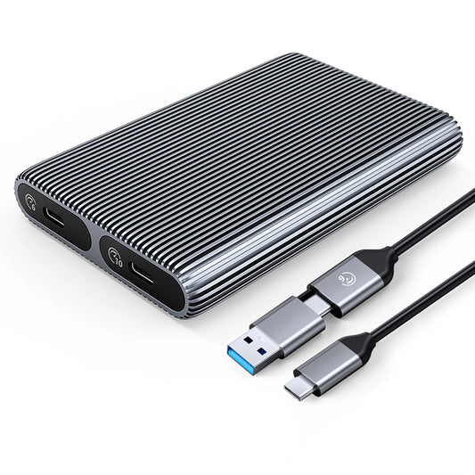Rack Orico AM2C3-2SN Double Disque pour SSD M.2 NVMe, Gris