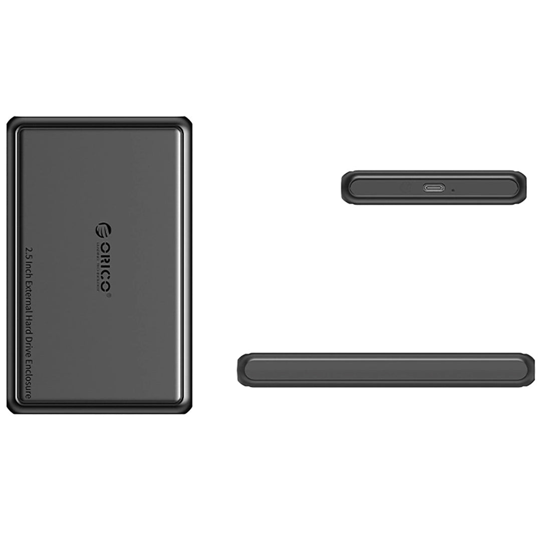 Rack Orico DDL25-C3 pour HDD / SSD SATA 2,5 pouces, USB-C, Noir
