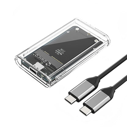 Orico TC10-MS Gehäuse für mSATA SSD, Transparent