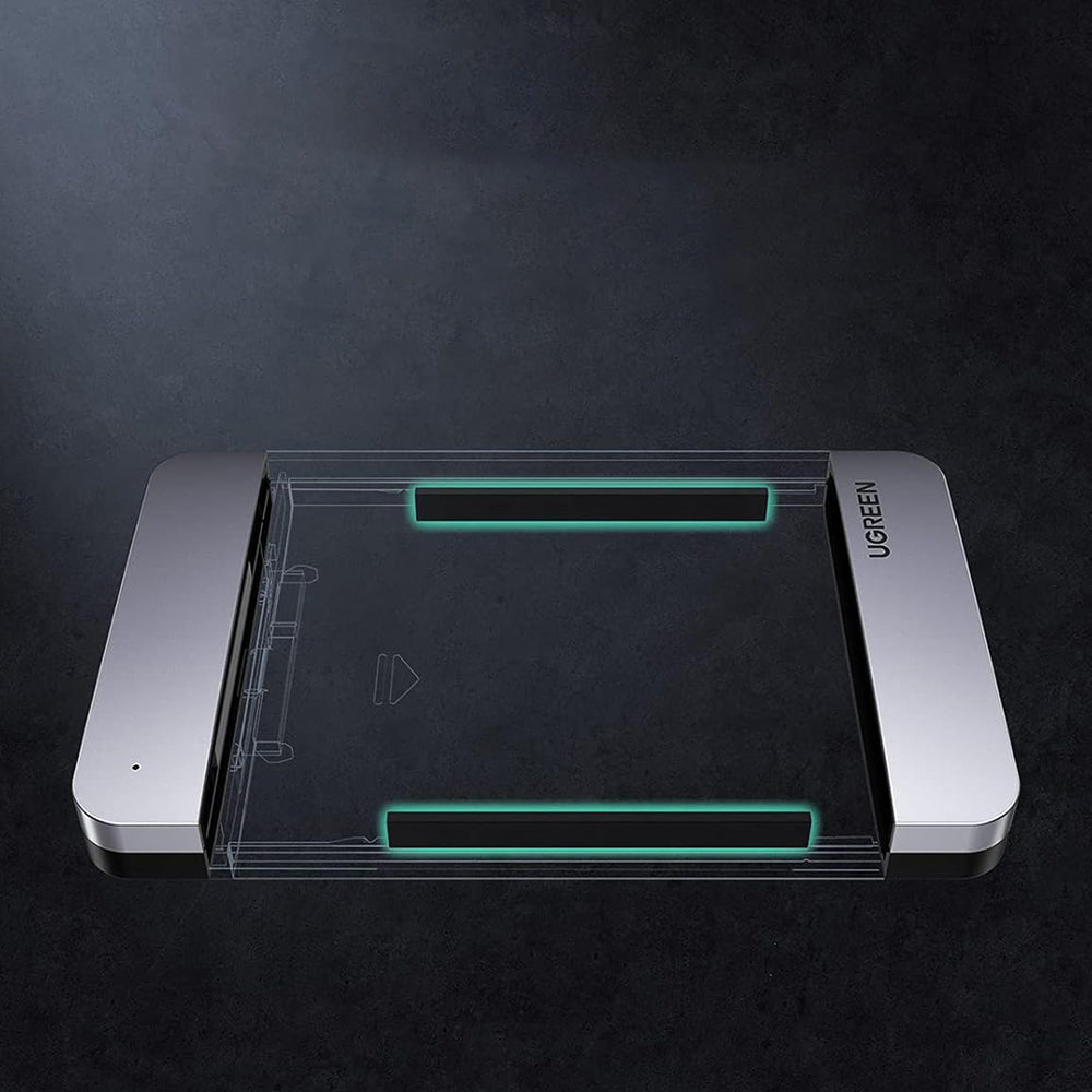 UGREEN CM300 Rack (70499) für HDD / SSD SATA 2.5 Zoll, USB-C, Grau