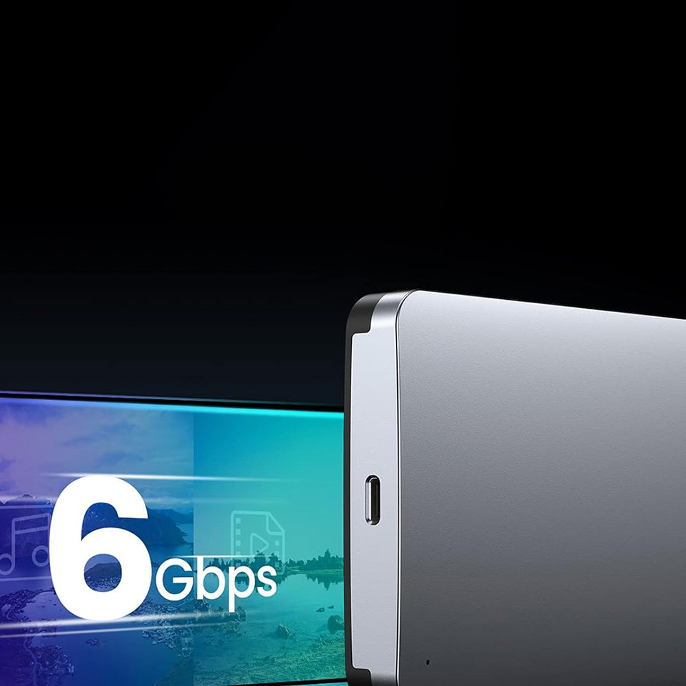 UGREEN CM300 Rack (70499) für HDD / SSD SATA 2.5 Zoll, USB-C, Grau